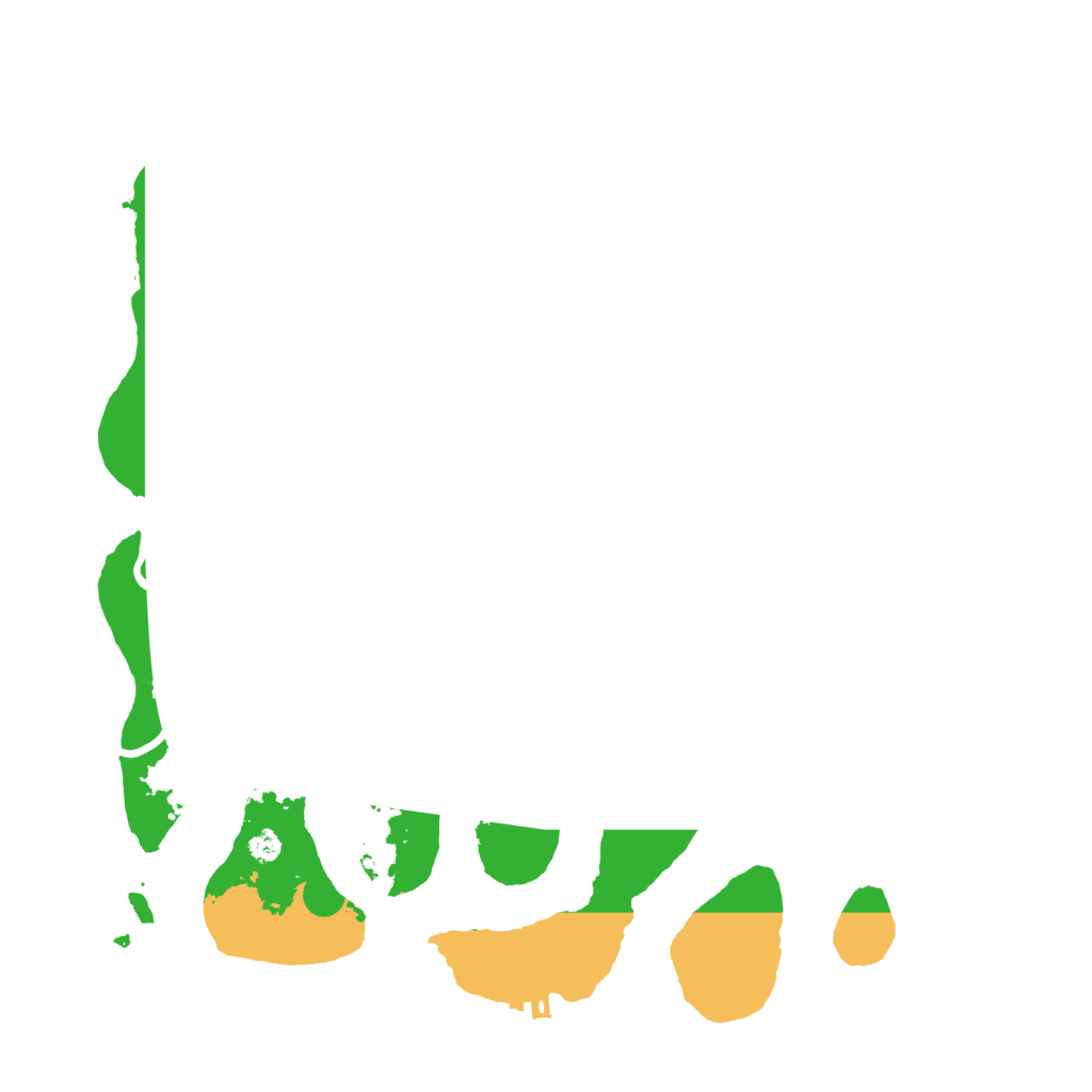 Biome Rust Map: Procedural Map, Size: 3550, Seed: 649673