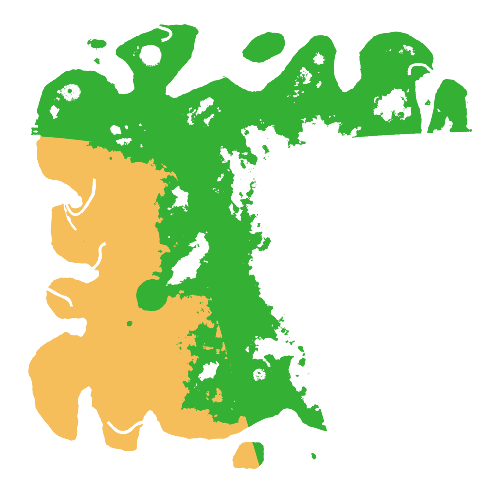 Biome Rust Map: Procedural Map, Size: 4196, Seed: 4238