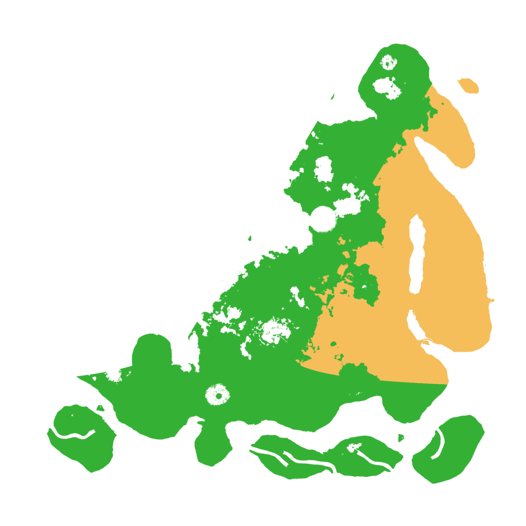 Biome Rust Map: Procedural Map, Size: 3550, Seed: 537847