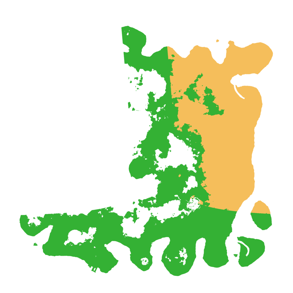 Biome Rust Map: Procedural Map, Size: 4000, Seed: 480707