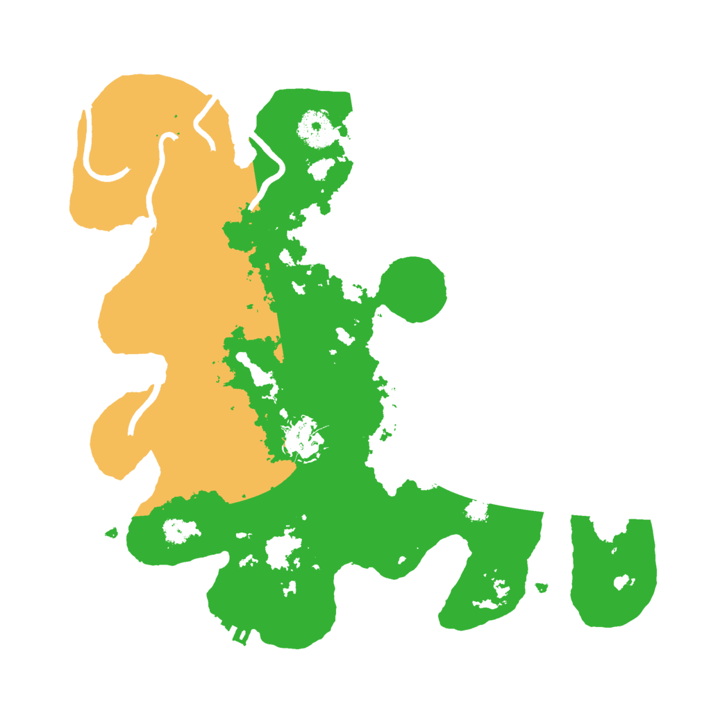 Biome Rust Map: Procedural Map, Size: 3000, Seed: 1018989220