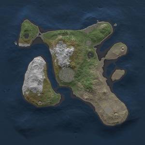 Thumbnail Rust Map: Procedural Map, Size: 2250, Seed: 6739, 8 Monuments