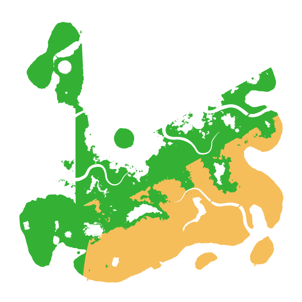 Biome Rust Map: Procedural Map, Size: 4000, Seed: 20220118