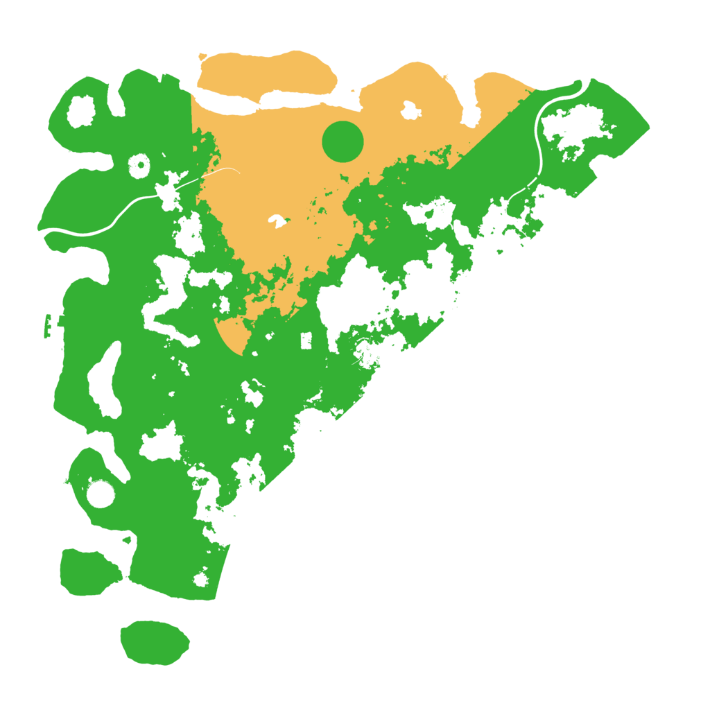 Biome Rust Map: Procedural Map, Size: 4500, Seed: 3435911