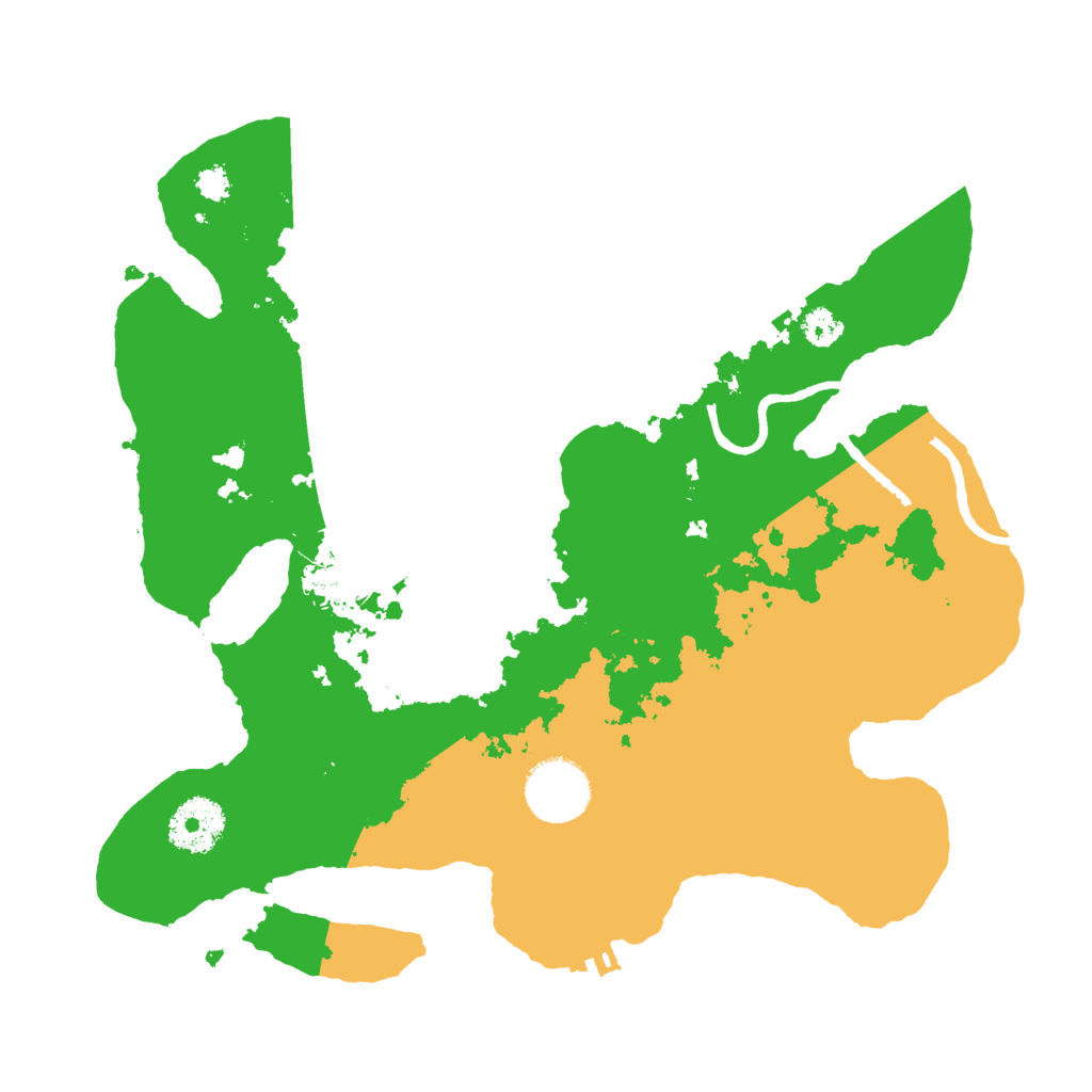 Biome Rust Map: Procedural Map, Size: 3000, Seed: 347429