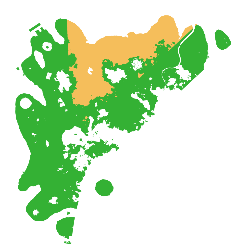 Biome Rust Map: Procedural Map, Size: 4000, Seed: 828363