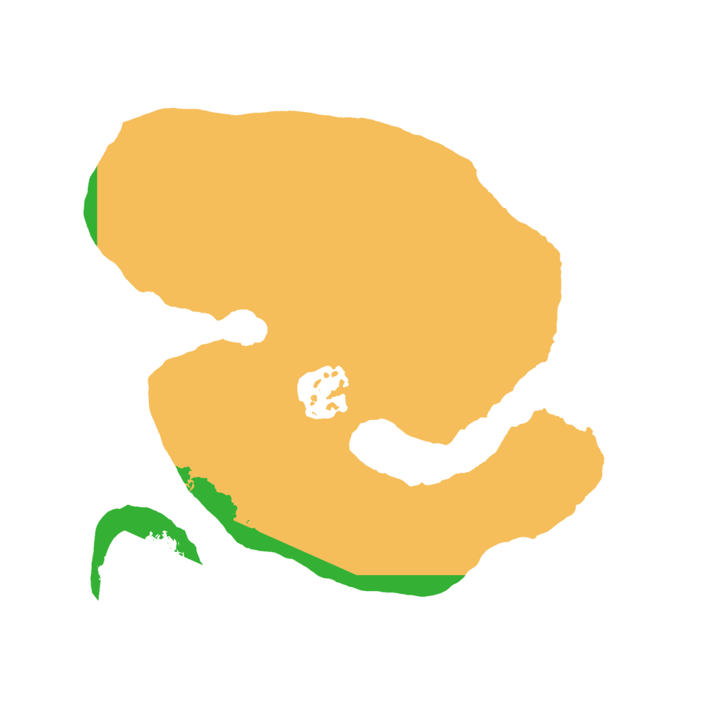 Biome Rust Map: Barren, Size: 2000, Seed: 1083488158