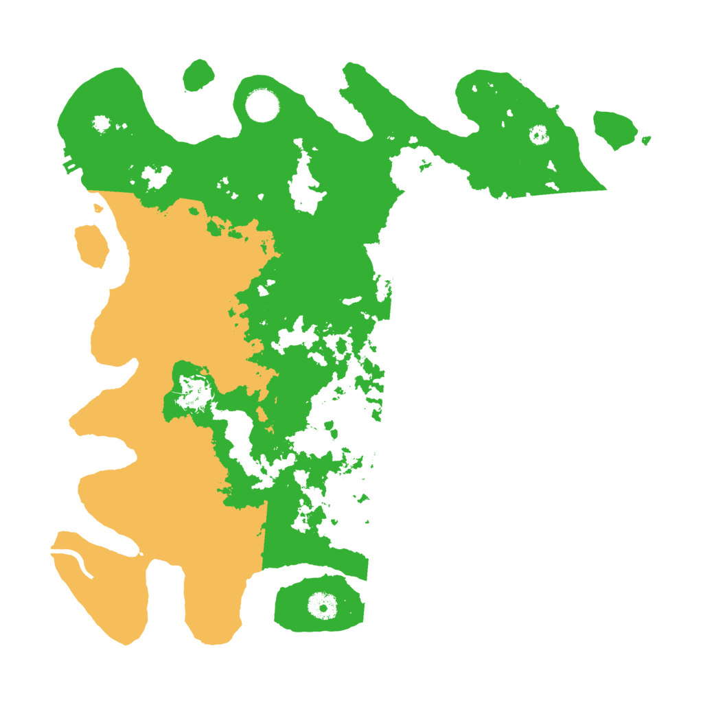 Biome Rust Map: Procedural Map, Size: 3700, Seed: 2381145