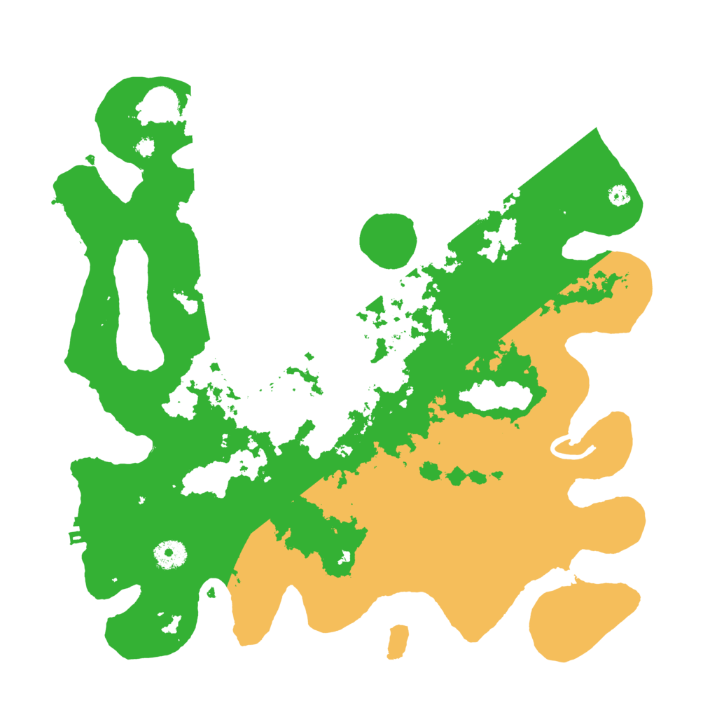 Biome Rust Map: Procedural Map, Size: 3550, Seed: 51574