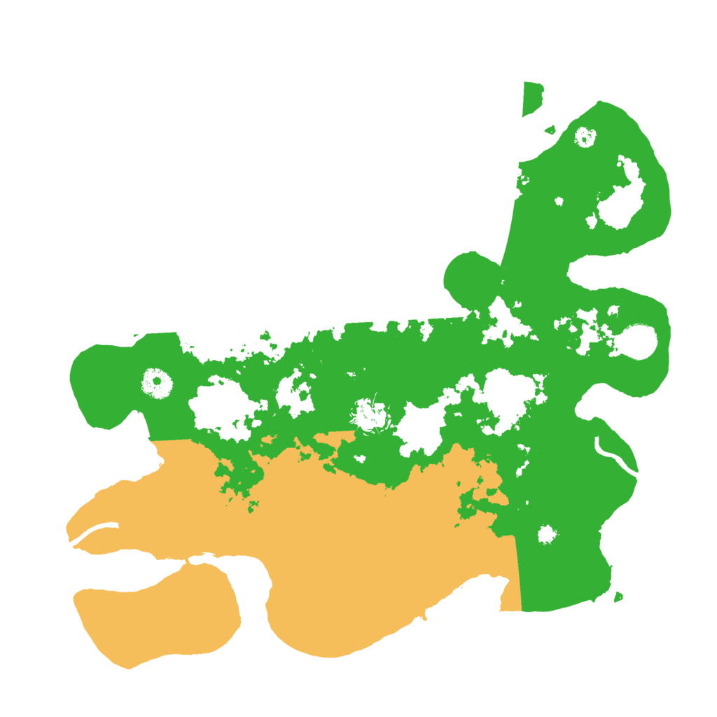 Biome Rust Map: Procedural Map, Size: 3550, Seed: 566456