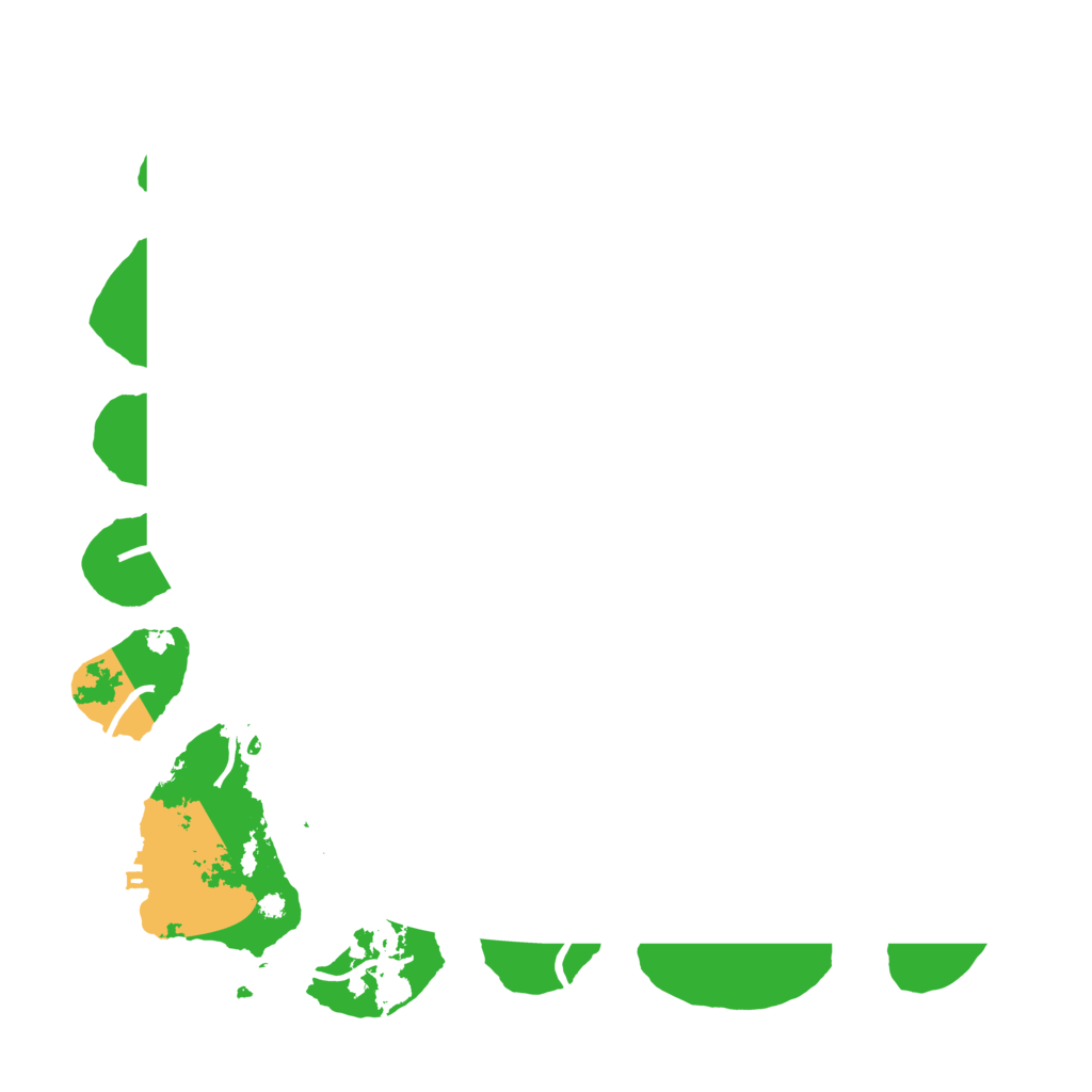 Biome Rust Map: Procedural Map, Size: 3800, Seed: 1749573239