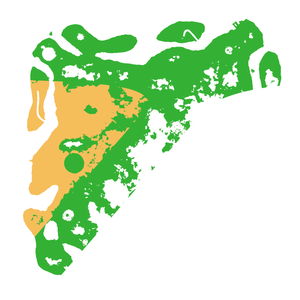 Biome Rust Map: Procedural Map, Size: 4000, Seed: 907208