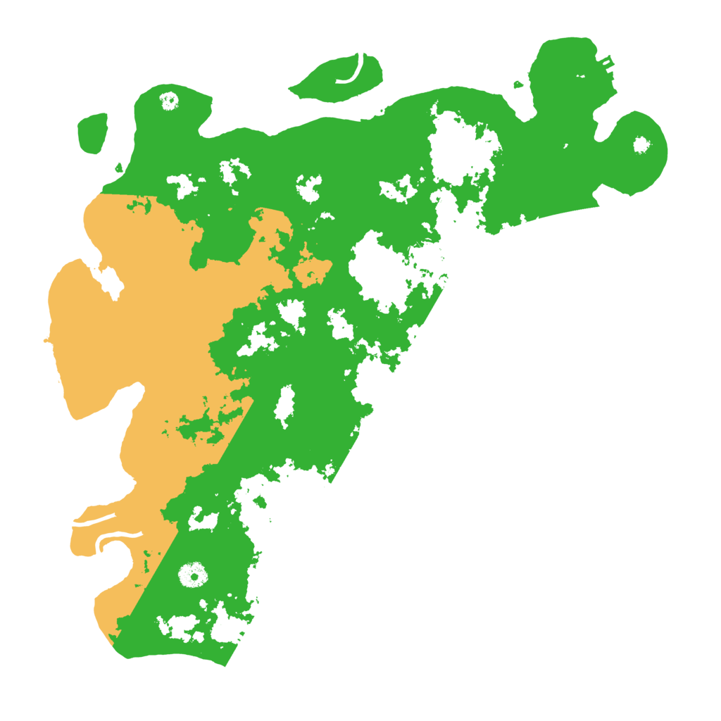 Biome Rust Map: Procedural Map, Size: 4000, Seed: 679954