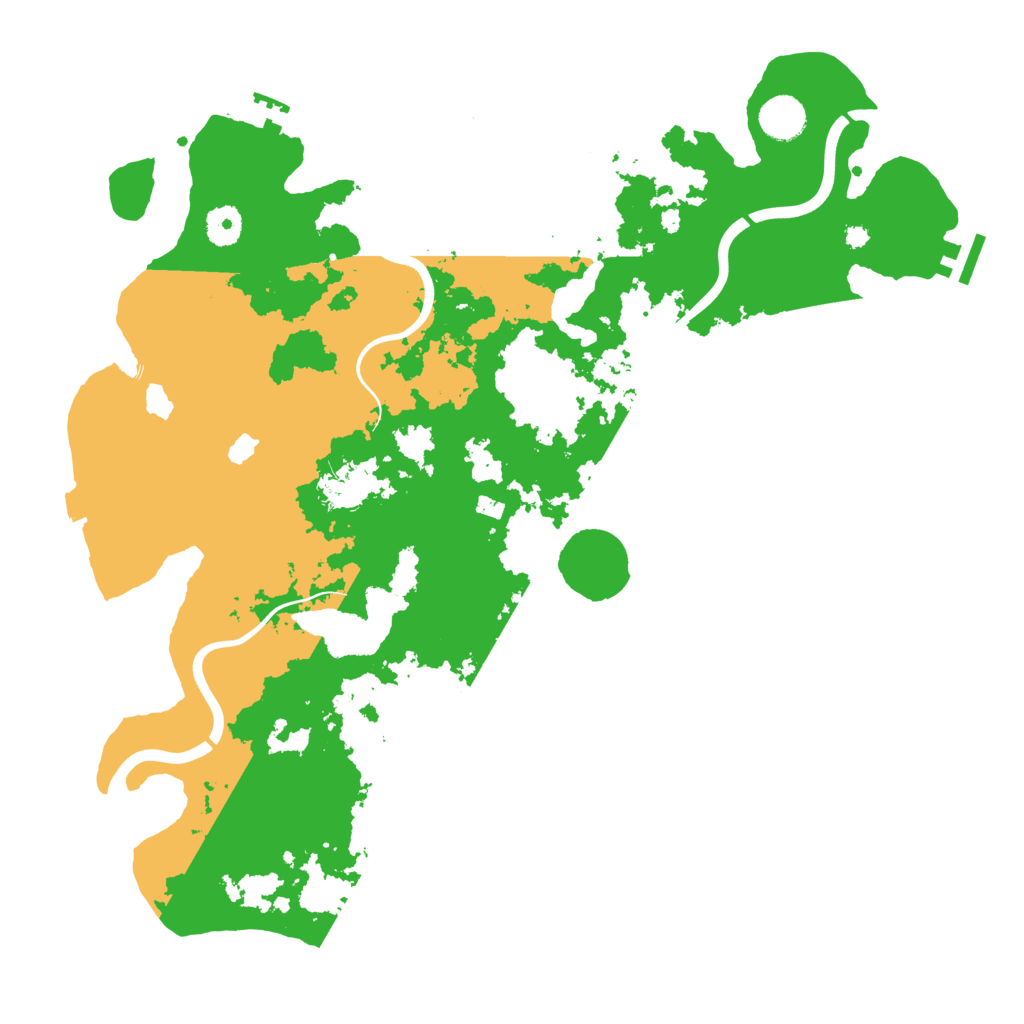 Biome Rust Map: Procedural Map, Size: 4000, Seed: 679954