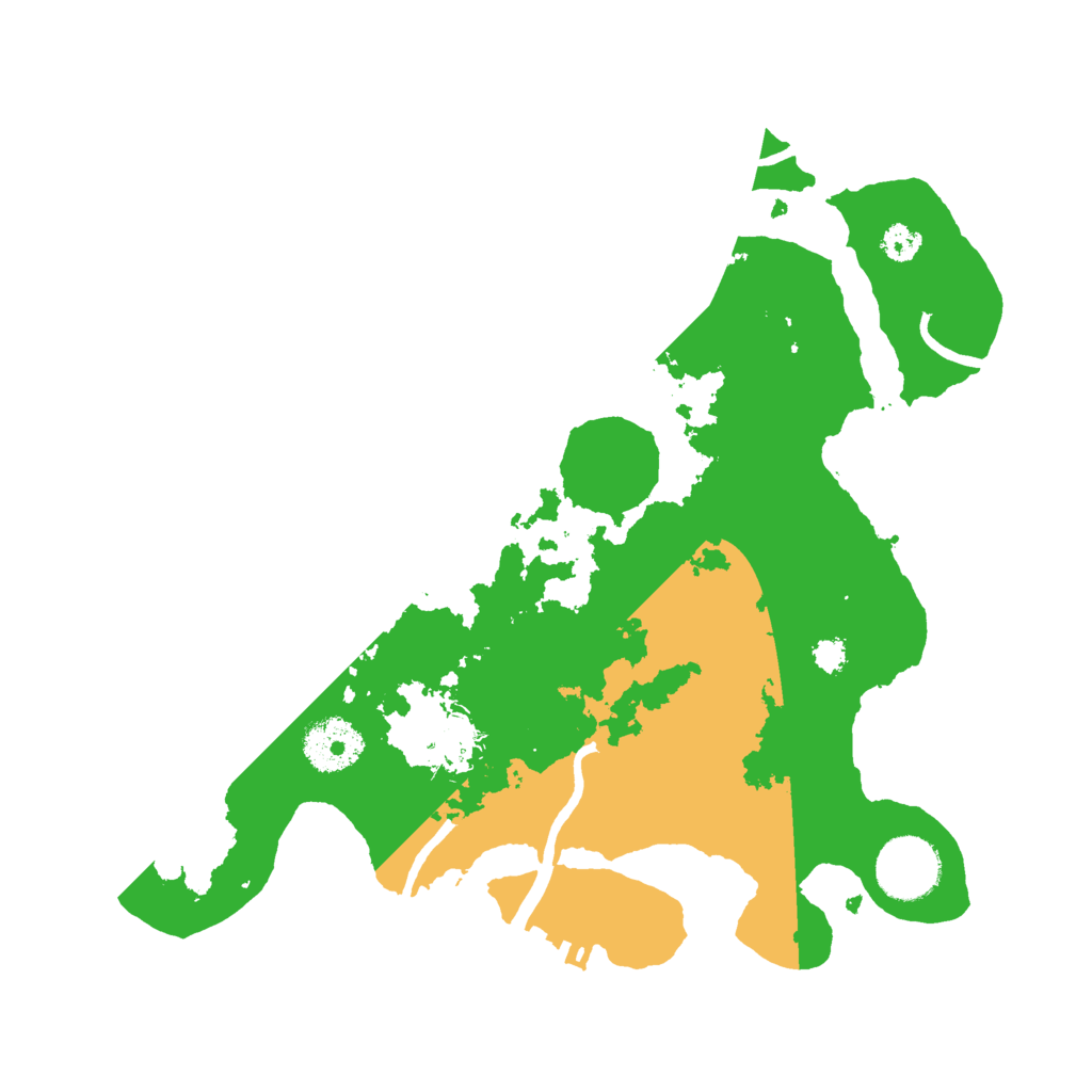 Biome Rust Map: Procedural Map, Size: 3000, Seed: 1983823552
