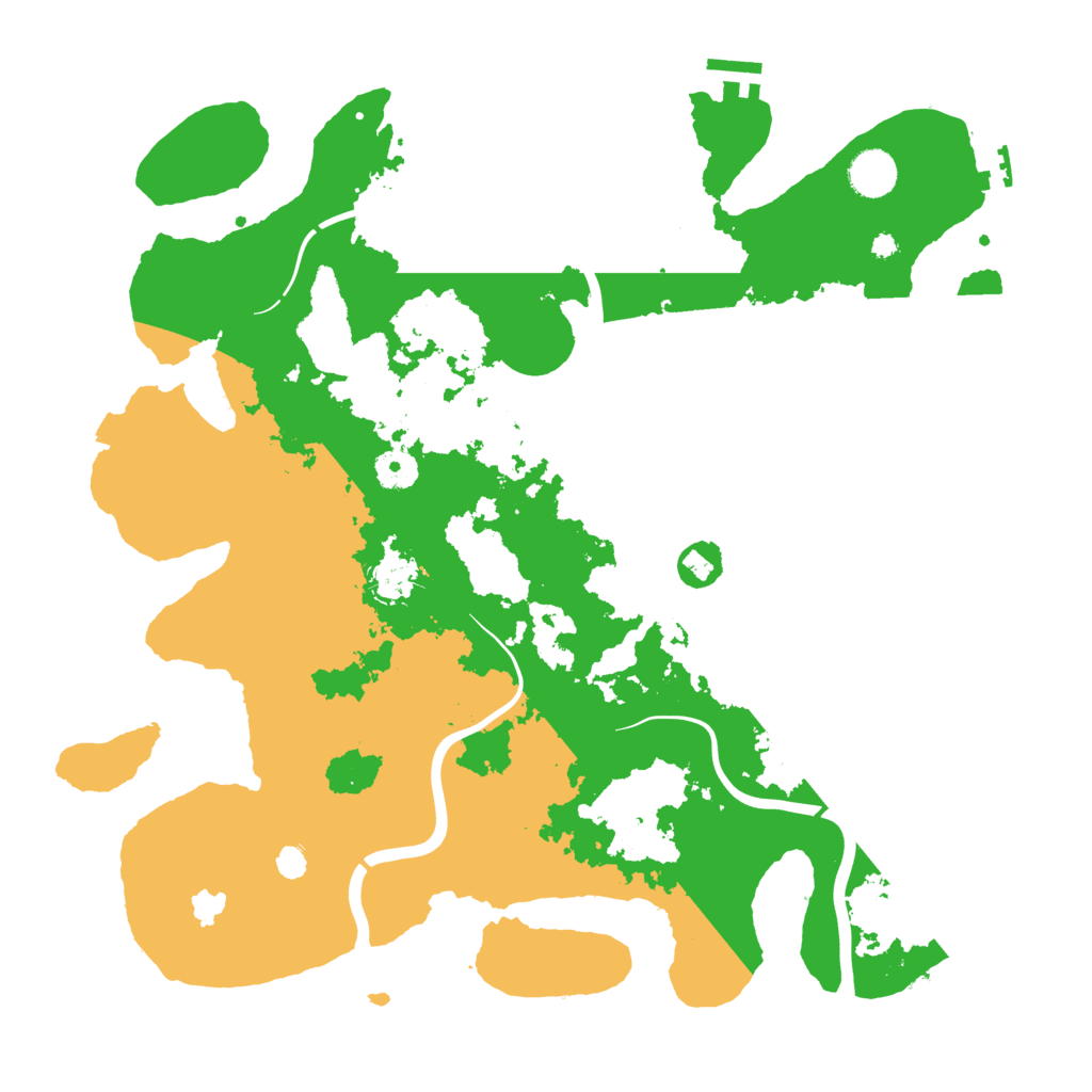 Biome Rust Map: Procedural Map, Size: 4000, Seed: 1337