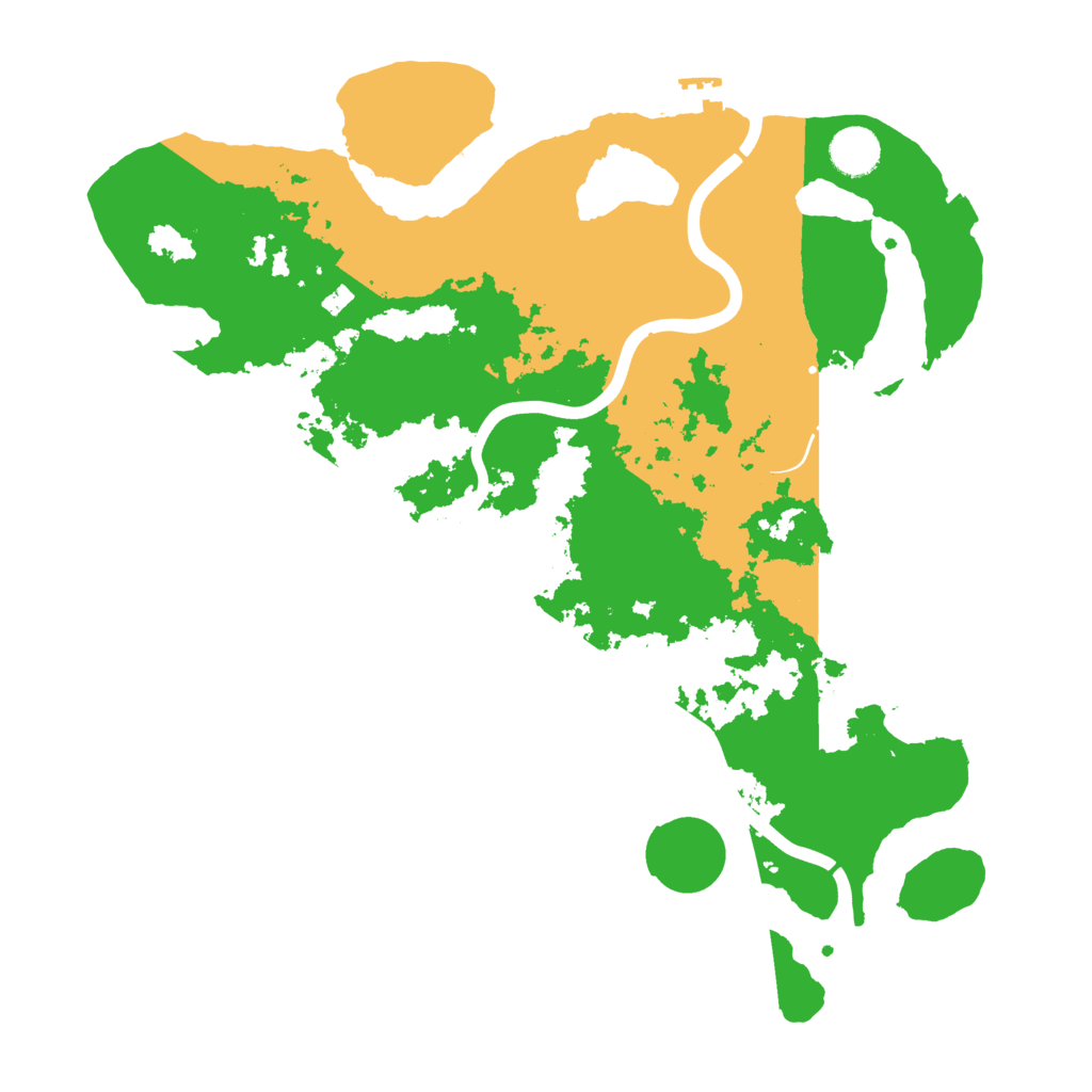 Biome Rust Map: Procedural Map, Size: 3850, Seed: 1667565788