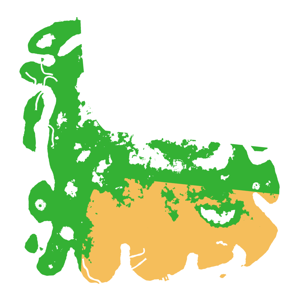 Biome Rust Map: Procedural Map, Size: 4200, Seed: 127611613