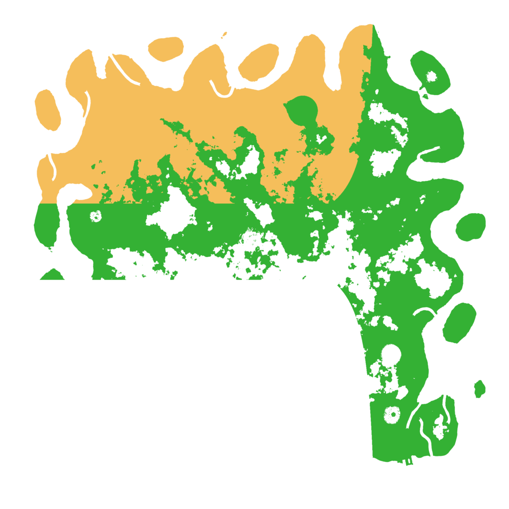 Biome Rust Map: Procedural Map, Size: 4500, Seed: 4871771