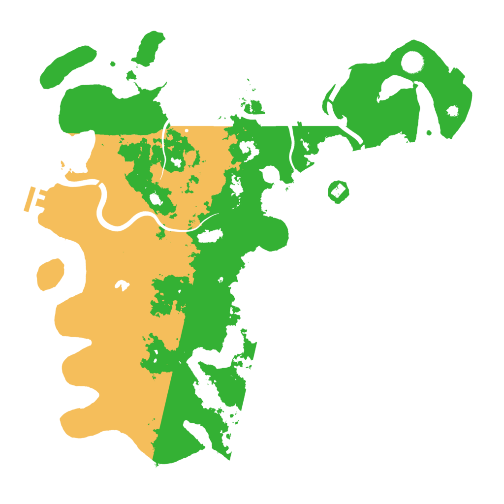 Biome Rust Map: Procedural Map, Size: 4000, Seed: 479275