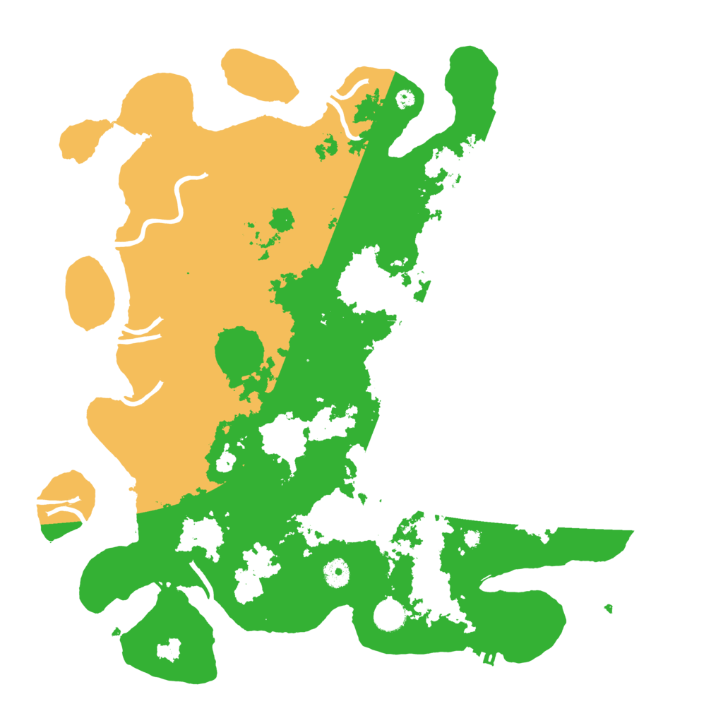 Biome Rust Map: Procedural Map, Size: 4000, Seed: 595481