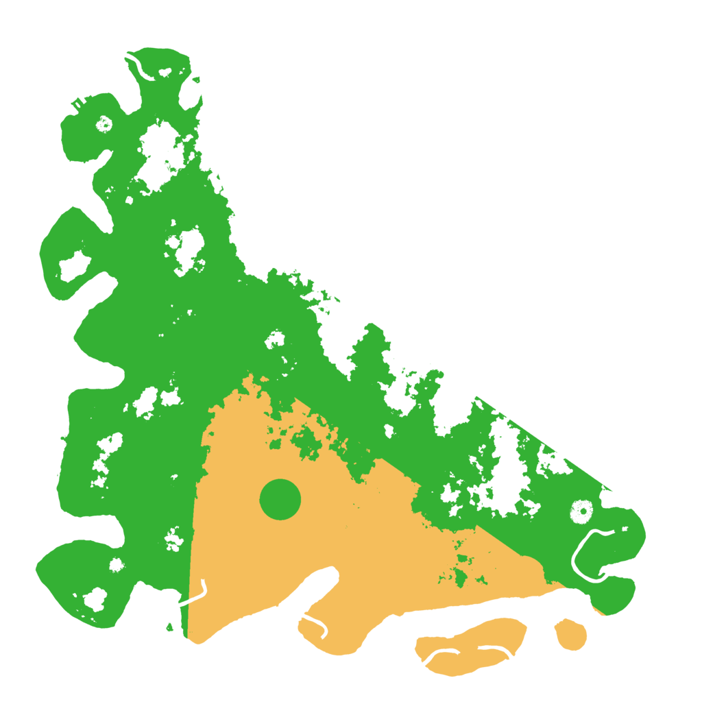 Biome Rust Map: Procedural Map, Size: 4500, Seed: 1269964