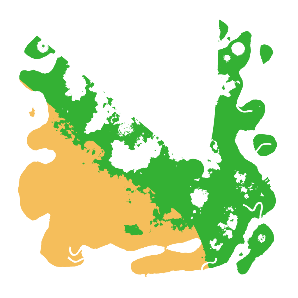 Biome Rust Map: Procedural Map, Size: 4000, Seed: 981717
