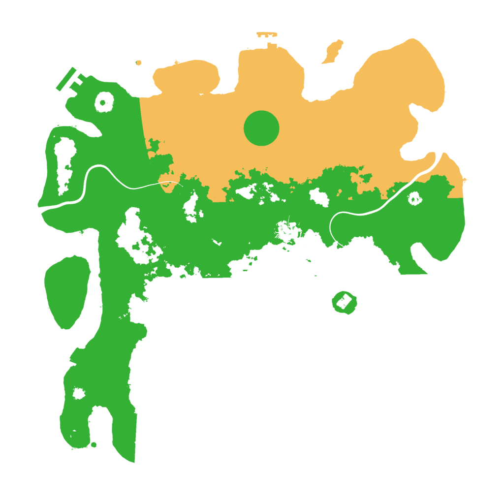 Biome Rust Map: Procedural Map, Size: 3750, Seed: 183009763