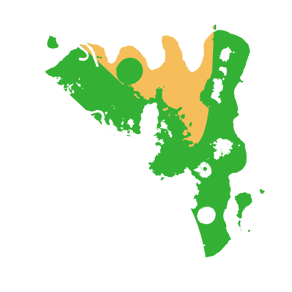 Biome Rust Map: Procedural Map, Size: 3000, Seed: 2131149832