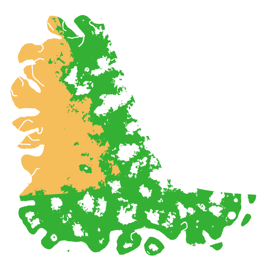 Biome Rust Map: Procedural Map, Size: 6000, Seed: 318511528