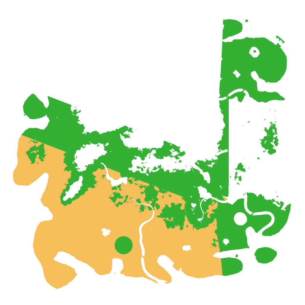 Biome Rust Map: Procedural Map, Size: 4500, Seed: 2567082