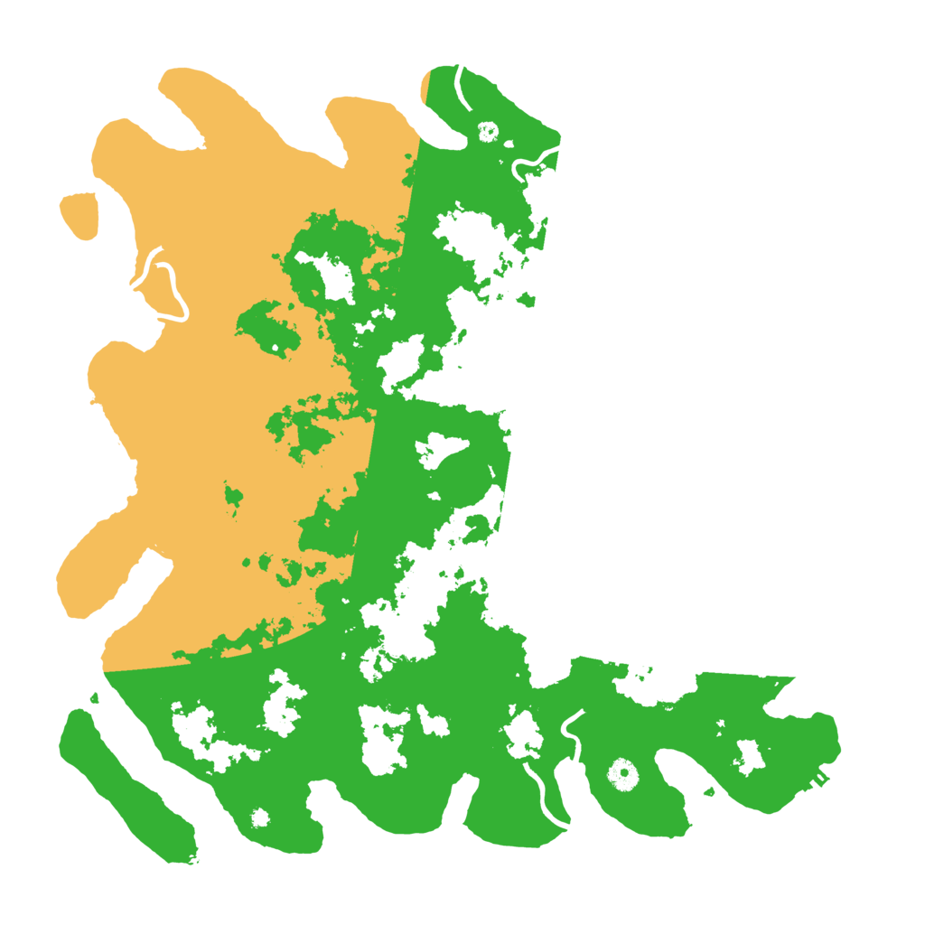Biome Rust Map: Procedural Map, Size: 4500, Seed: 2279674