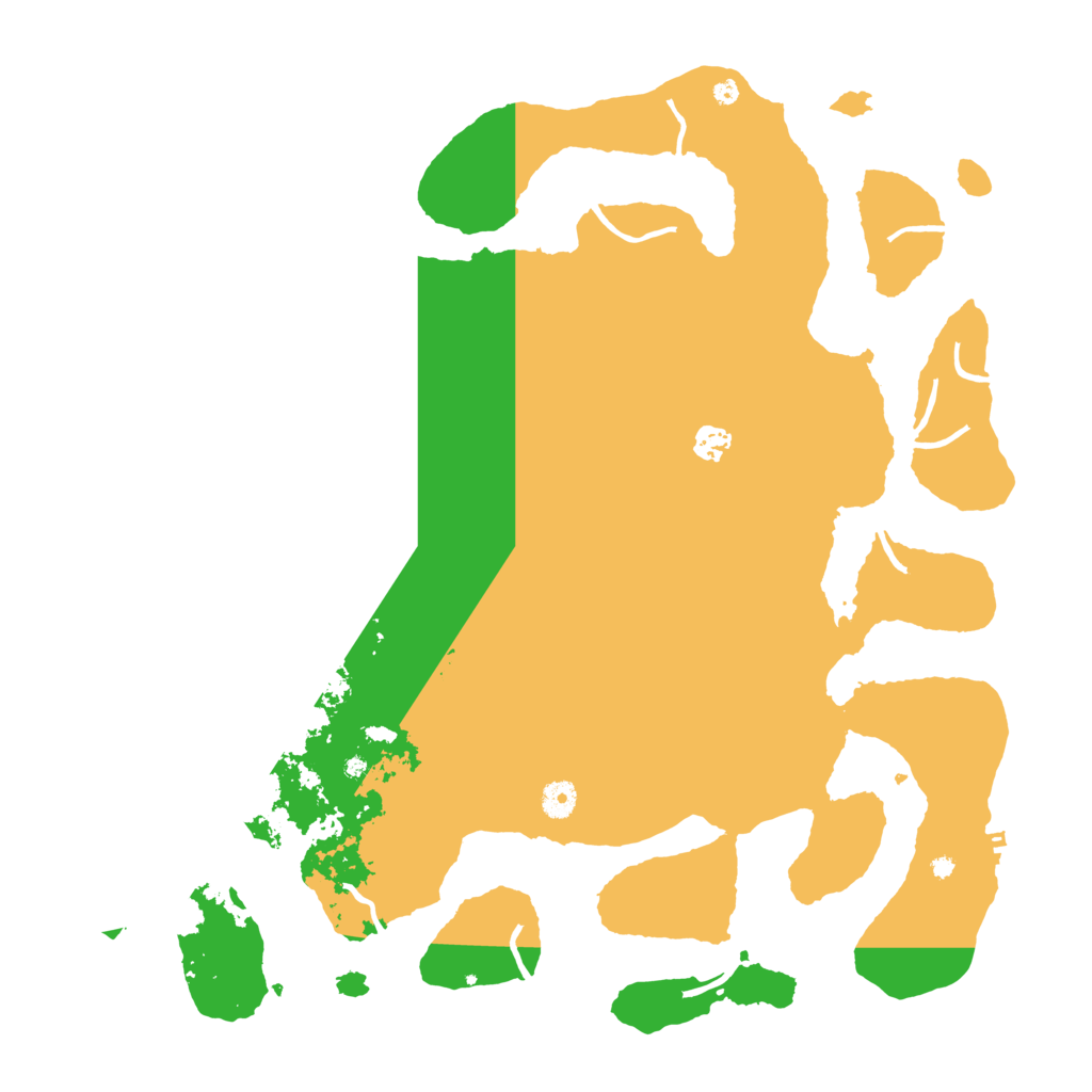 Biome Rust Map: Procedural Map, Size: 4500, Seed: 5823863