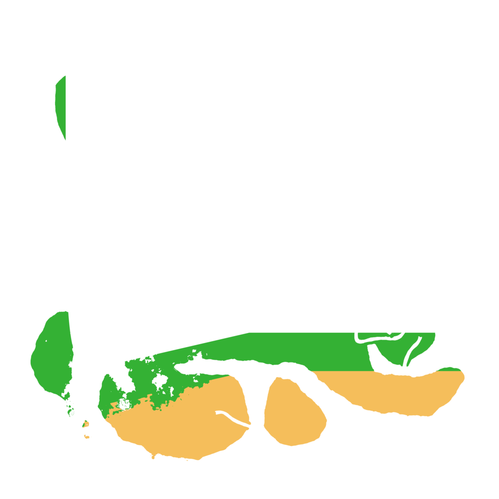 Biome Rust Map: Procedural Map, Size: 3500, Seed: 4429858