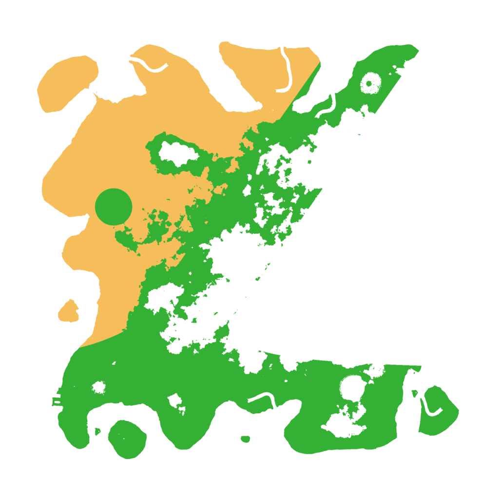Biome Rust Map: Procedural Map, Size: 3550, Seed: 976011