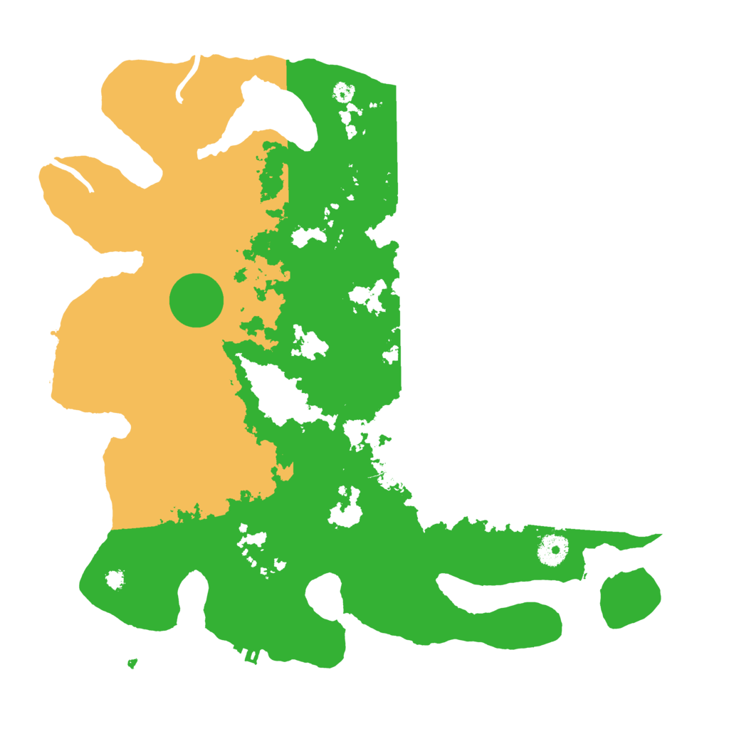 Biome Rust Map: Procedural Map, Size: 3550, Seed: 473438