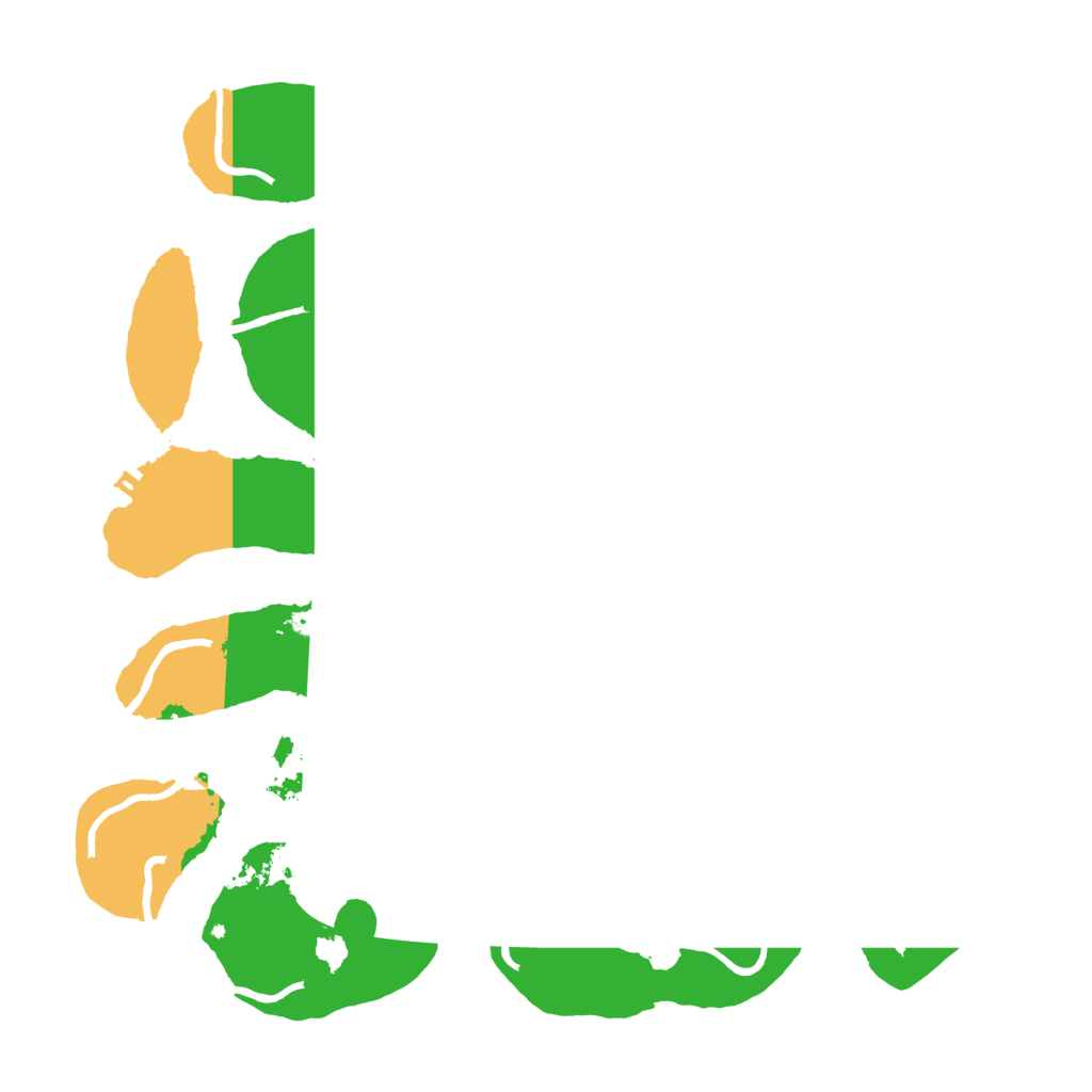 Biome Rust Map: Procedural Map, Size: 3550, Seed: 655516