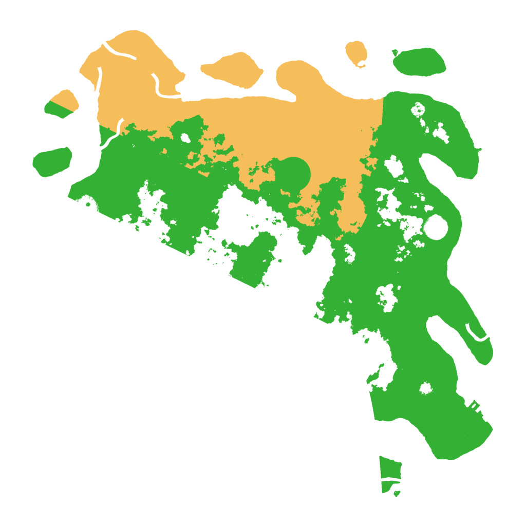 Biome Rust Map: Procedural Map, Size: 4000, Seed: 700213