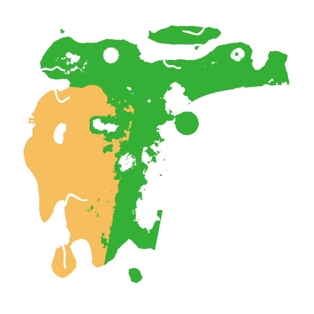 Biome Rust Map: Procedural Map, Size: 3550, Seed: 719356