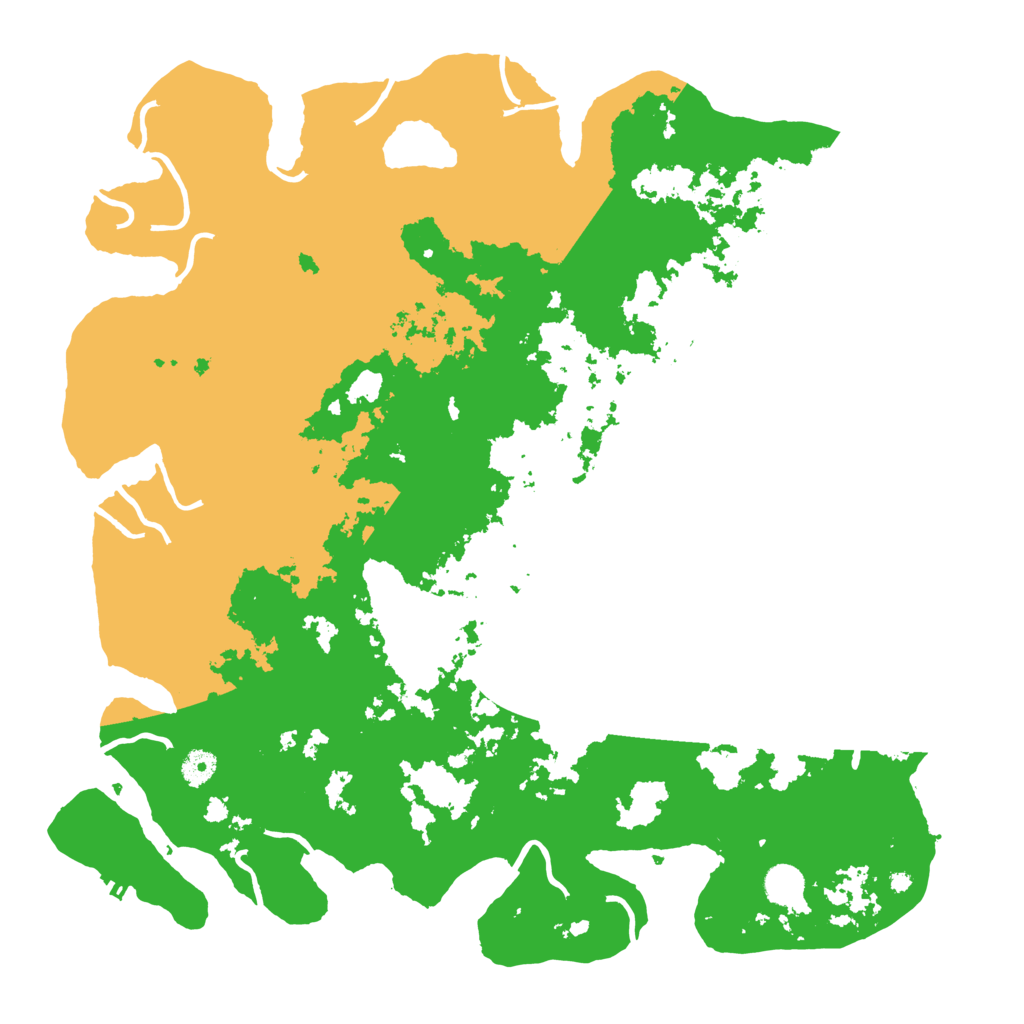 Biome Rust Map: Procedural Map, Size: 4500, Seed: 224303