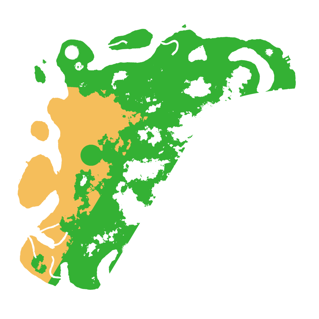 Biome Rust Map: Procedural Map, Size: 4000, Seed: 760884