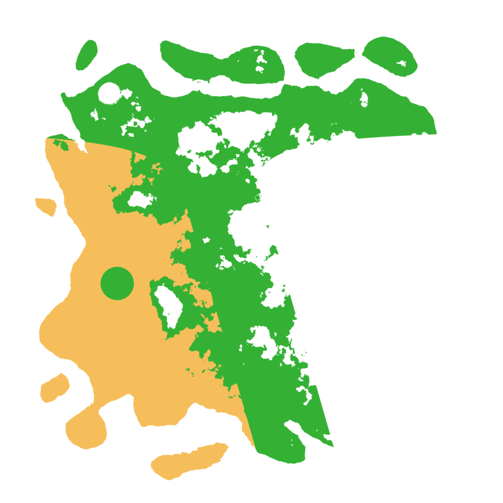 Biome Rust Map: Barren, Size: 4000, Seed: 1047