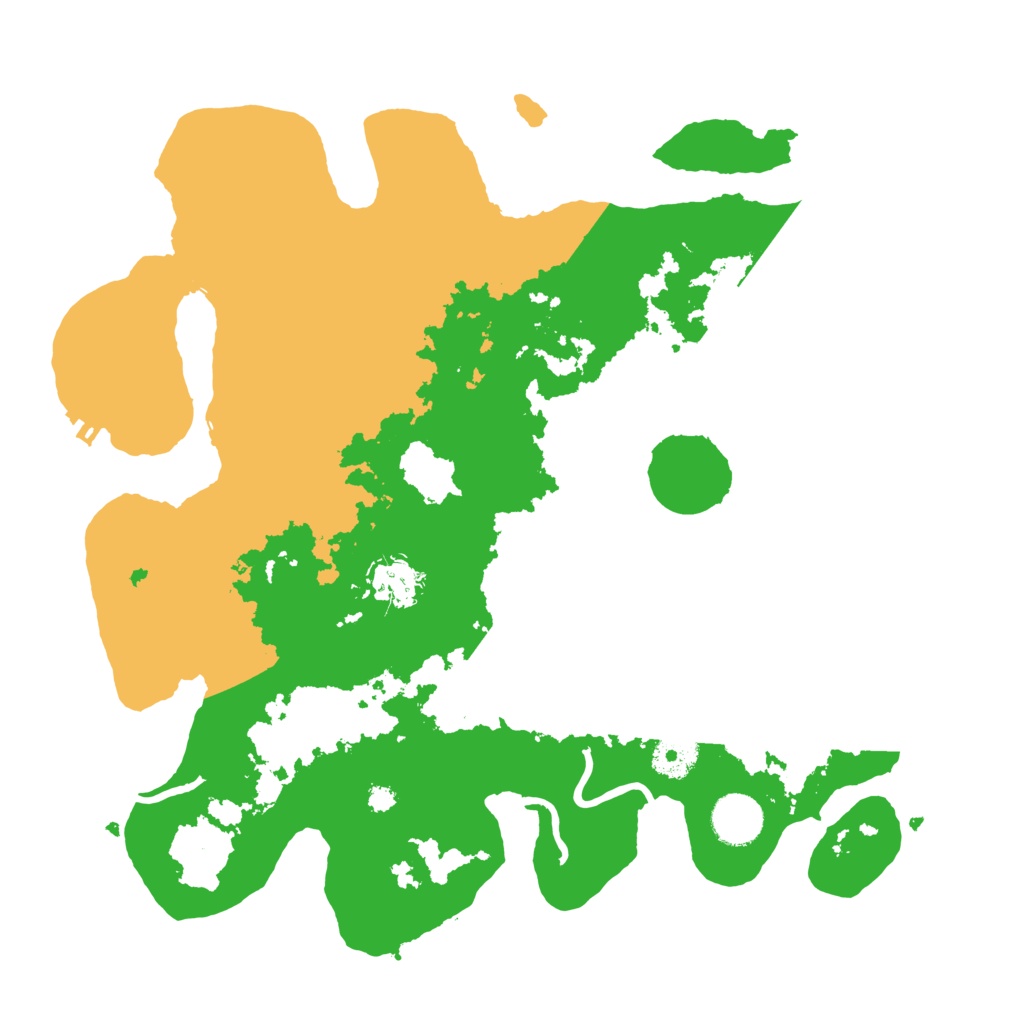 Biome Rust Map: Procedural Map, Size: 3500, Seed: 5937263