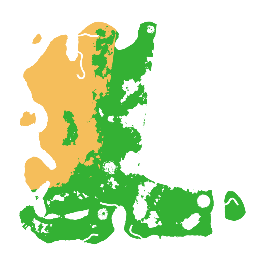 Biome Rust Map: Procedural Map, Size: 3550, Seed: 324298