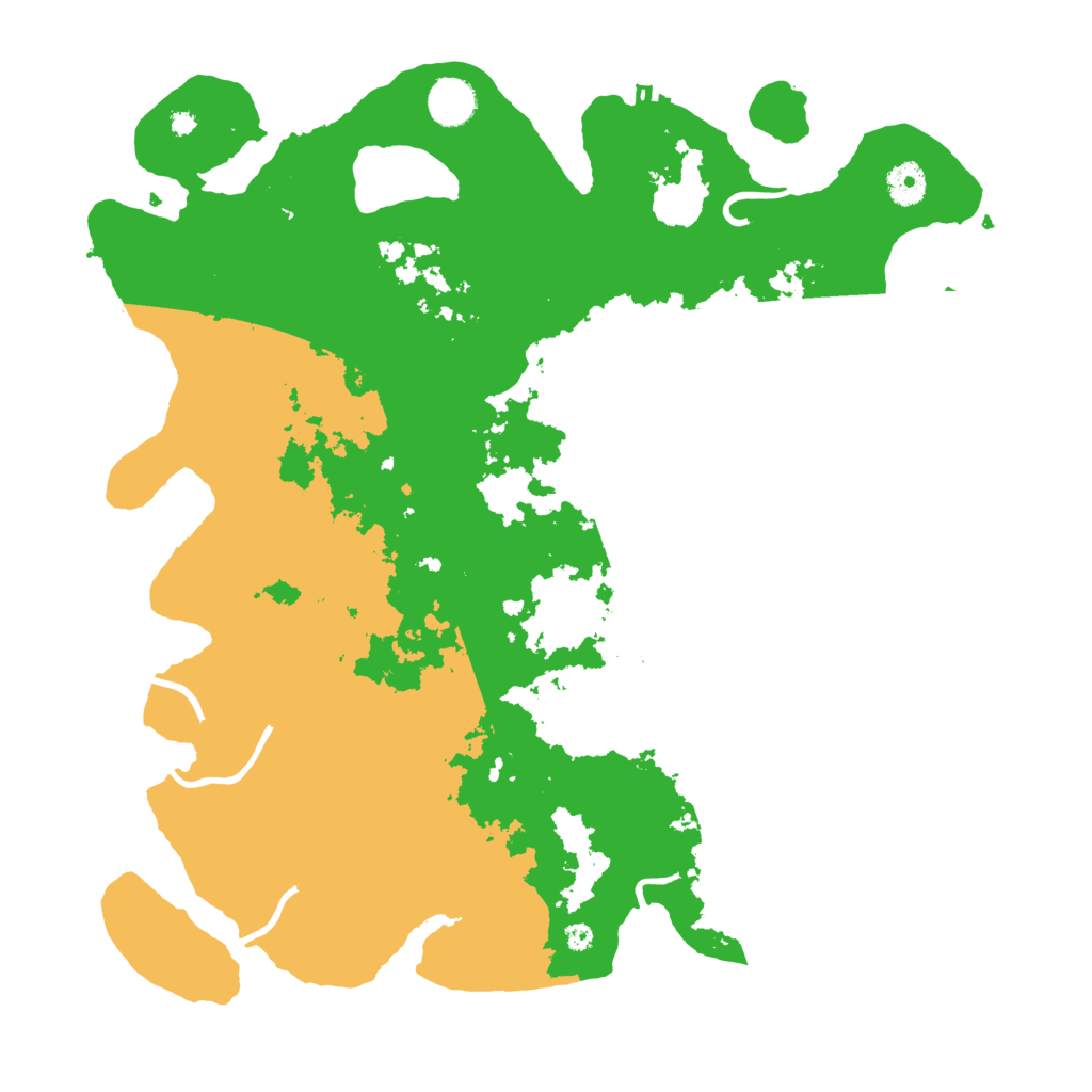 Biome Rust Map: Procedural Map, Size: 4000, Seed: 444301