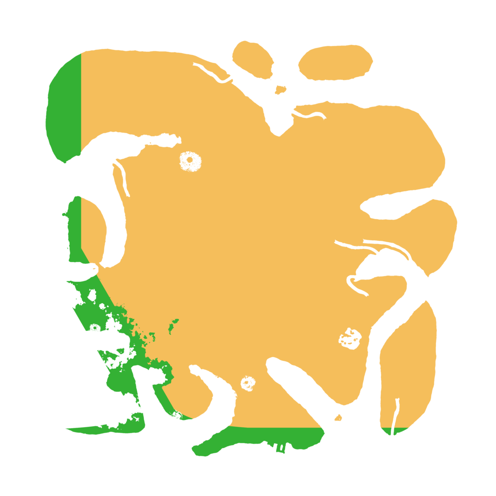 Biome Rust Map: Procedural Map, Size: 3500, Seed: 5761607