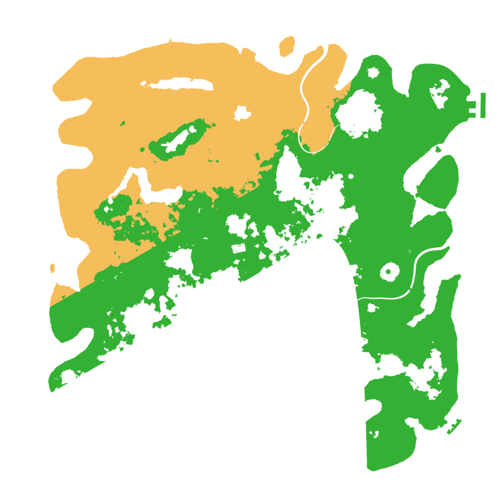 Biome Rust Map: Procedural Map, Size: 4000, Seed: 2144785983