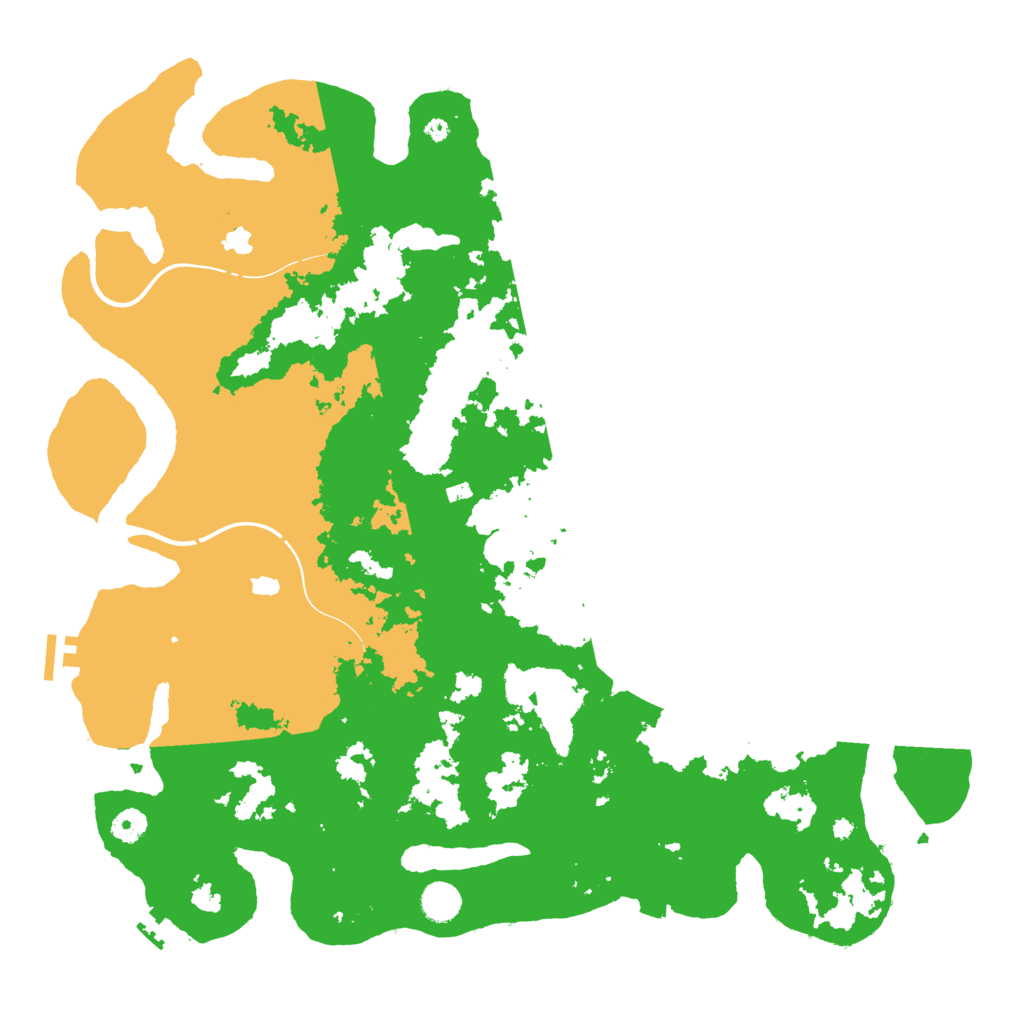 Biome Rust Map: Procedural Map, Size: 4500, Seed: 2969973