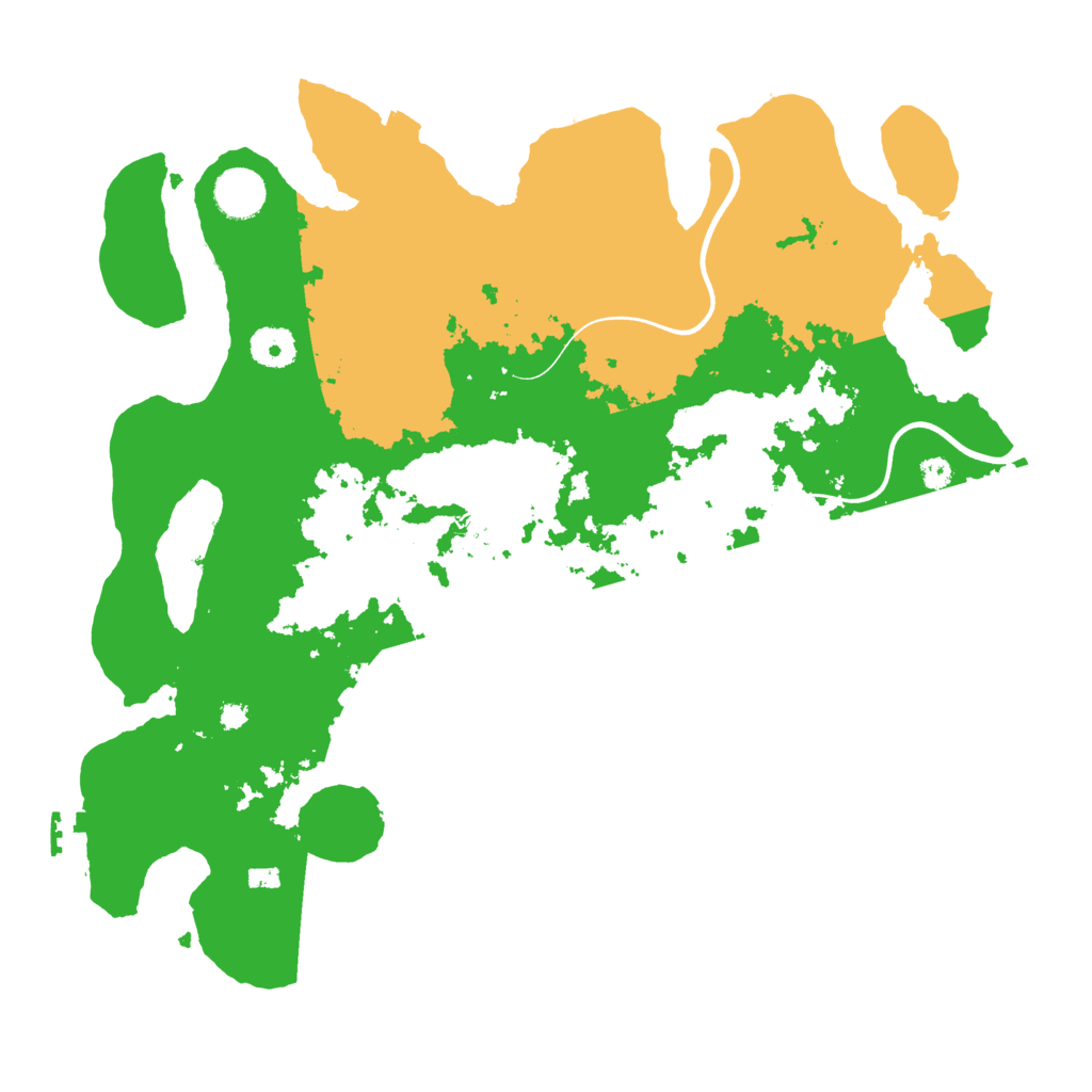 Biome Rust Map: Procedural Map, Size: 3750, Seed: 322458994