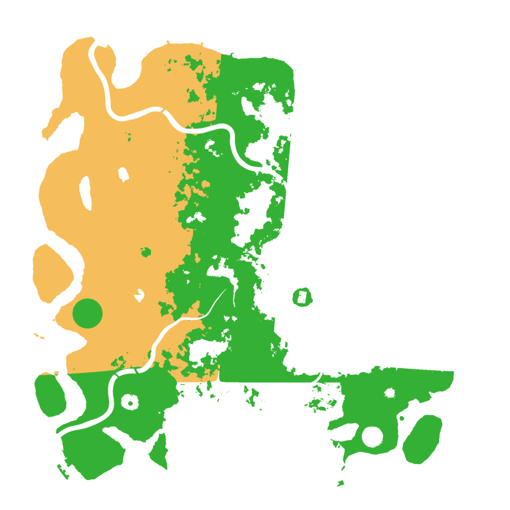 Biome Rust Map: Procedural Map, Size: 4500, Seed: 3344717